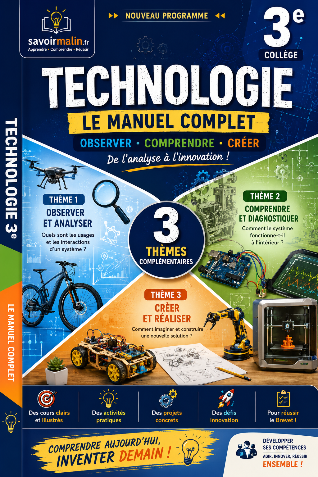 Technologie 3e Collège PDF – Le Manuel Complet pour le Cycle 4