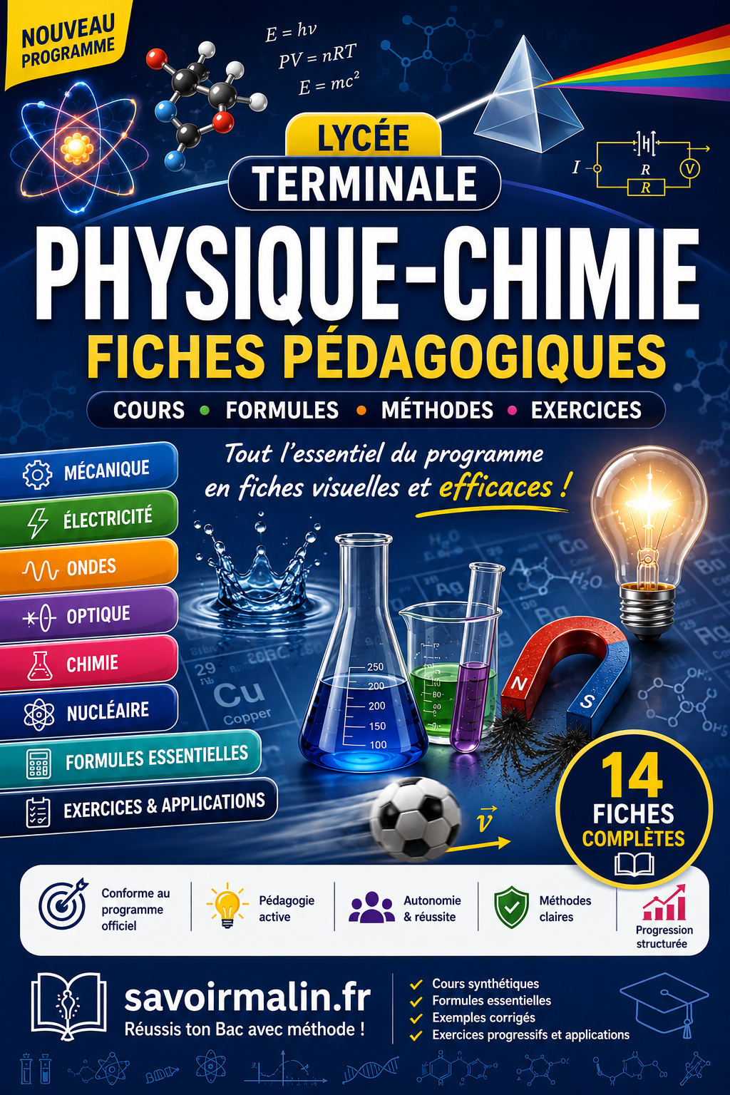 Physique-chimie fiches pédagogiques