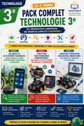 Pack Complet Technologie 3e PDF – Les 3 Thèmes Réunis